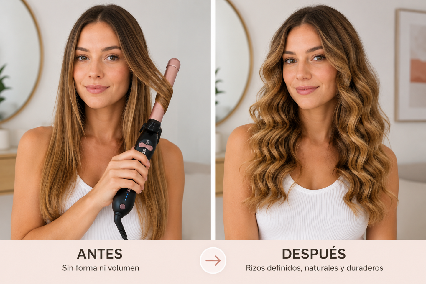 Beachwaver B1 - Rosa de Medianoche
