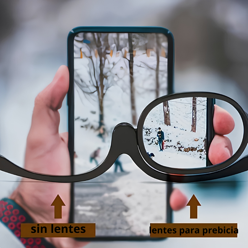 Lentes de lectura para maquillaje