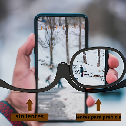 Lentes de lectura para maquillaje