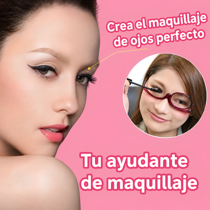 Lentes de lectura para maquillaje