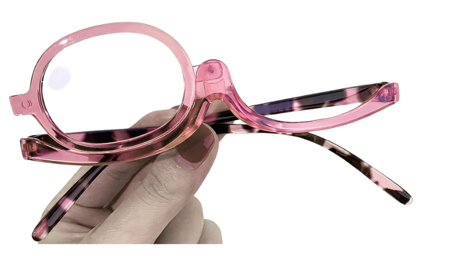 Lentes de lectura para maquillaje