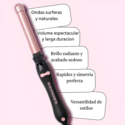 Beachwaver B1 - Rosa de Medianoche.